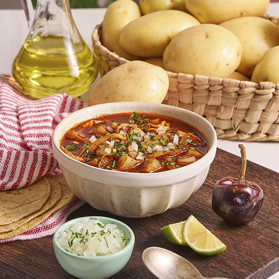 Birria de Setas con Papa