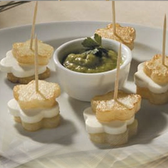 Papas con Queso Panela