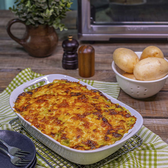 Pastel de Papa Poblano