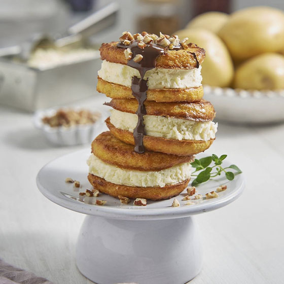 Sandwiches Helados de Papa